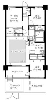 ヴェレーナ鶴見の間取り画像