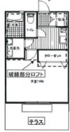 ヴィアーノ神戸上筒井通EASTの間取り画像