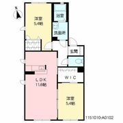 フルール シャルマンの間取り画像