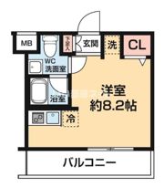 ARCOBALENO KAWASAKI WESTの間取り画像