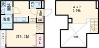 Y'sスクエア三里町の間取り画像