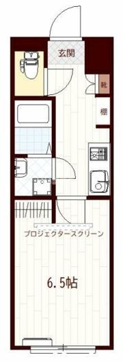 b’CASA KAWASAKIⅤの間取り画像