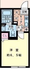 リアフォンテーヌ橋本の間取り画像