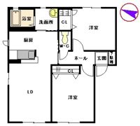 グランシャリオ A棟の間取り画像