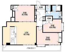 レフィーニ東玉川学園の間取り画像