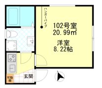 ノーブル四ツ木の間取り画像