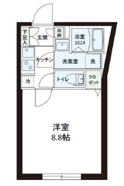 プロスタイルウェルス墨田の間取り画像