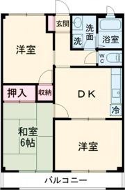 ファミール久野木Ⅰの間取り画像