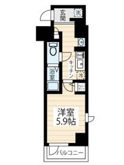 HY’s MAXIV 立川錦町の間取り画像