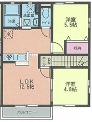 ウィンディアAの間取り画像