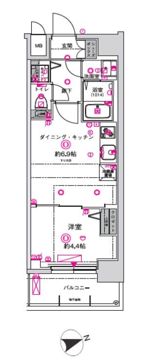 間取図