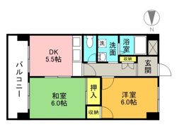 プレアール枝松の間取り画像