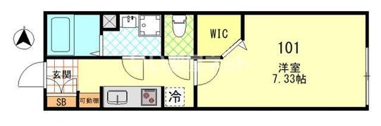 CFジオーレ殿町の間取り画像