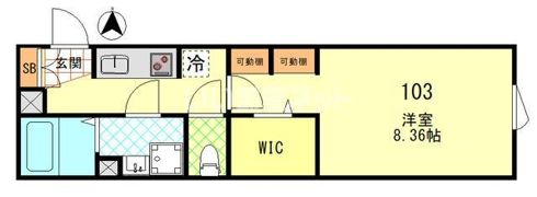 CFジオーレ殿町の間取り画像