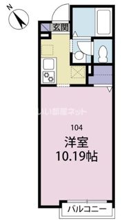 CORAL BLUE（コーラルブルー）の間取り画像