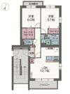 シャン シュッドの間取り画像