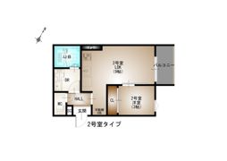 REGALEST 牛田旭の間取り画像