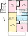 ユアメゾン益野Aの間取り画像