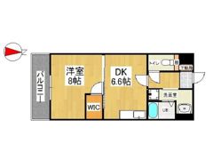 ウイングス片野Ⅱの間取り画像