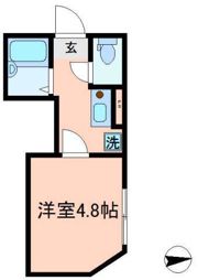 レクラン五反野の間取り画像