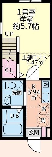 ゆとりのウエストミモザの間取り画像