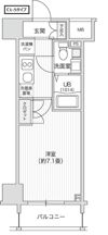 レジディア笹塚Ⅱの間取り画像
