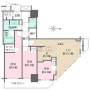 パークハウス清澄白河タワーの間取り画像