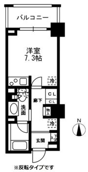 レジディア中落合Bの間取り画像