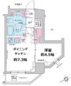 ステラメゾン三軒茶屋の間取り画像