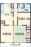グランドハイツ野上の間取り画像