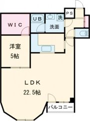 松風ビルの間取り画像