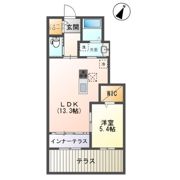 ヴィラ・グロリエンテ西原の間取り画像