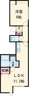 シャインS栄田の間取り画像
