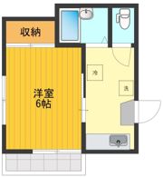 タウンコートの間取り画像