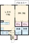 ヴォール中島の間取り画像