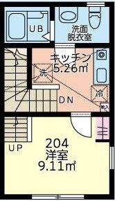 メゾンセレーヌの間取り画像