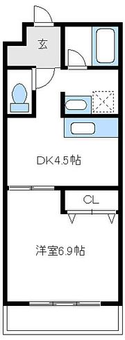 デルニエの間取り画像