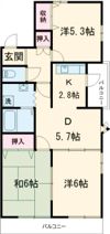 ルートカメリアの間取り画像