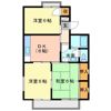 ホワイトハイツAの間取り画像