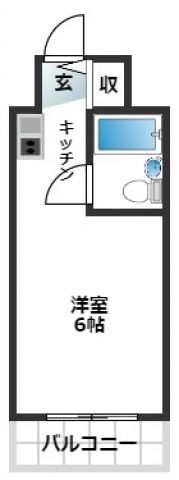 スカイコート下高井戸の間取り画像
