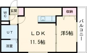 アルファガーデン末広の間取り画像