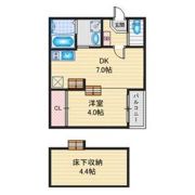 ハーモニーテラス中村町Ⅲの間取り画像