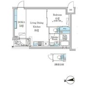 デュオフラッツ千歳船橋の間取り画像