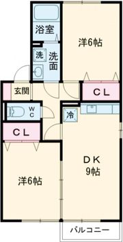 ホクト Bの間取り画像