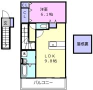 ヒラソールAの間取り画像