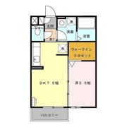 エスプワール城之内の間取り画像