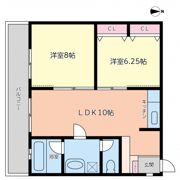 公園通り大須賀の間取り画像