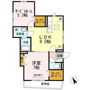 SAKURAコートの間取り画像