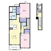 ガーデン オランジェの間取り画像