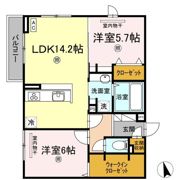 メゾン・ド・シェリⅠの間取り画像